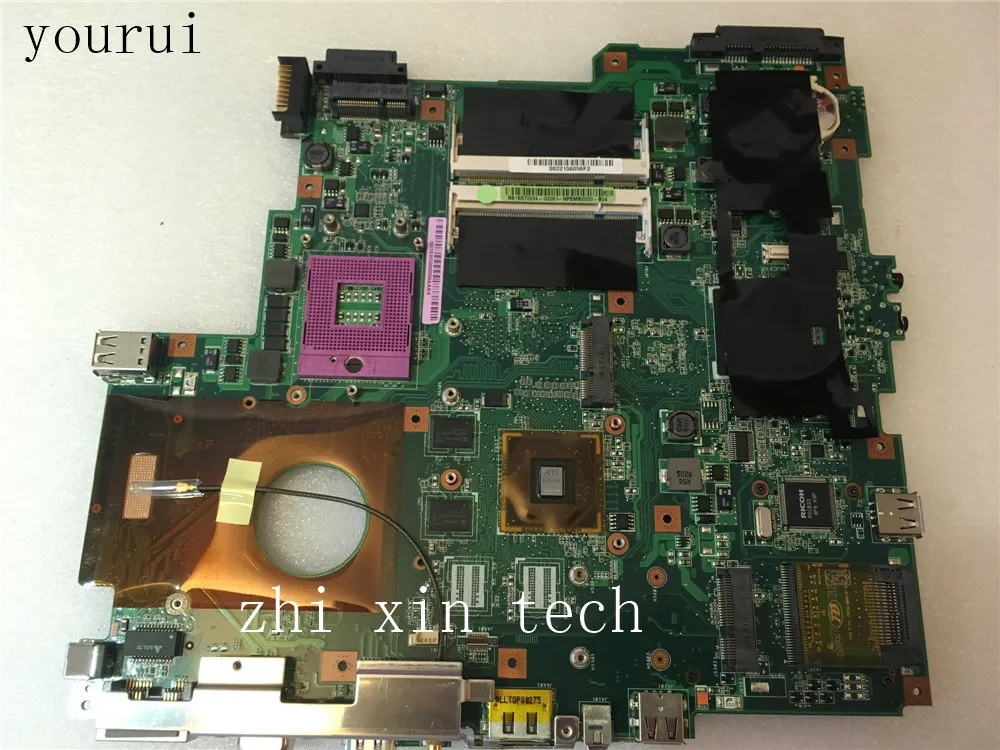 

Оригинальная материнская плата yourui для ноутбука ASUS M51VR M51VA материнская плата REV 2,0 DDR3 полностью протестирована