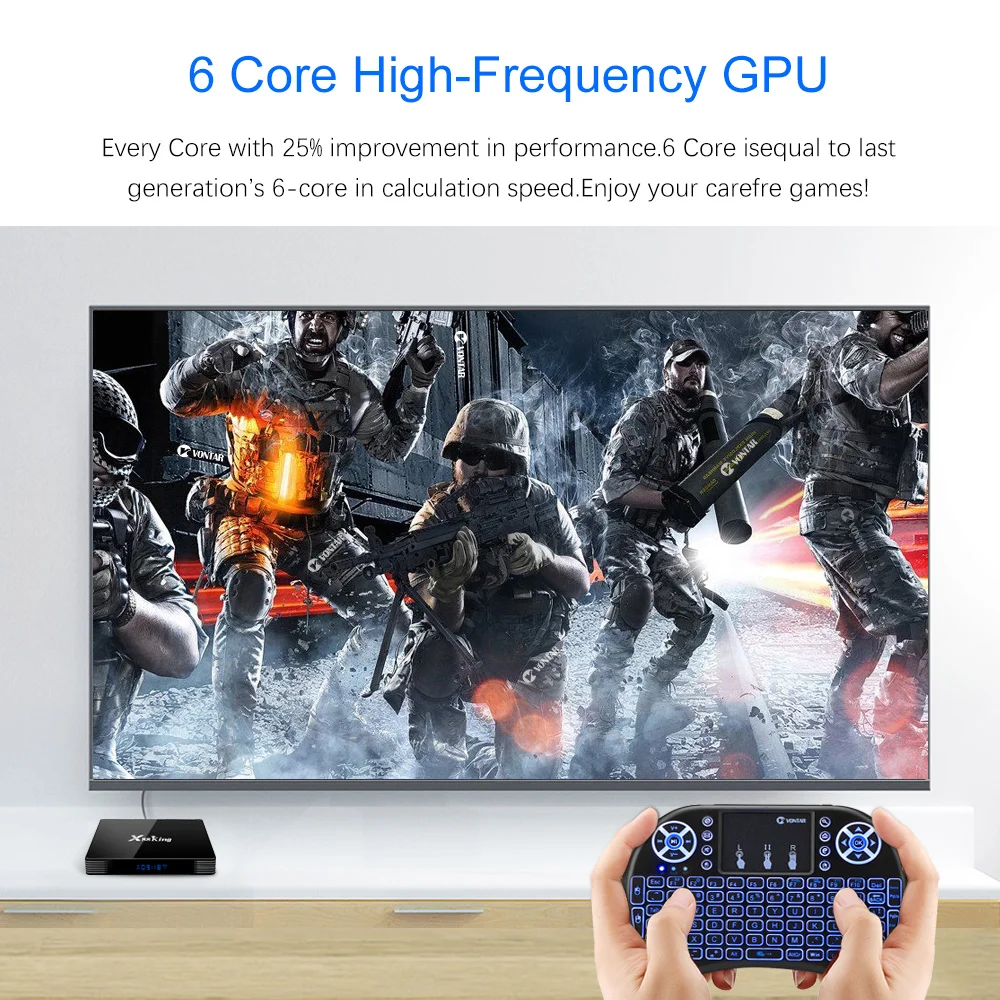 4 ГБ ОЗУ 128 Гб ПЗУ Amlogic S922X ТВ приставка Android 9,0 двойной Wifi BT5.0 1000M 4K 60fps USB3.0 Google Play Store Youtube медиаплеер