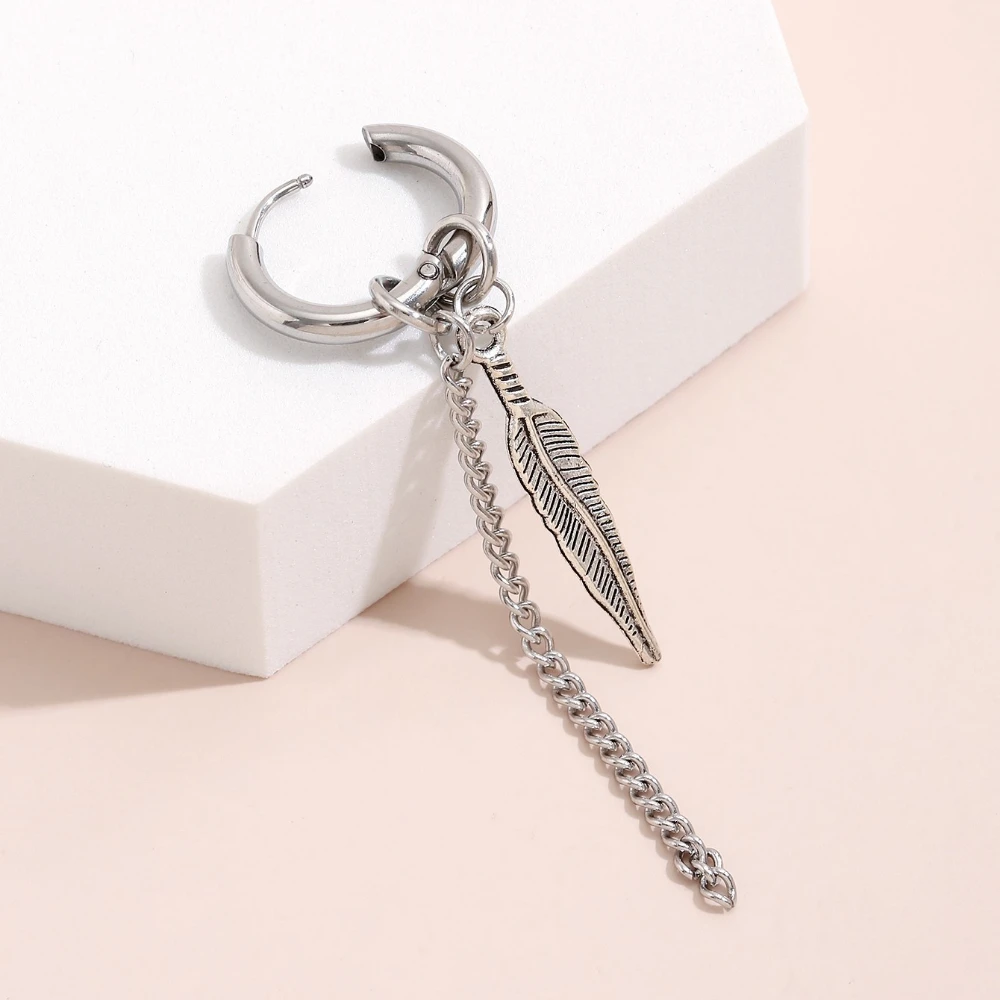 1 шт. женские серьги-гвоздики из нержавеющей стали |