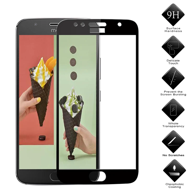 3D закаленное стекло для Moto One Zoom Macro Action G8 E6 Play Защита экрана Z4 P40 защитная пленка |