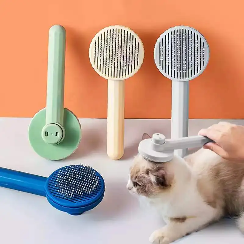 

Multi-functional Washable One Key Pet Hair Remover Brush Cat Dog Grooming Comb Tool Cat Accessories Cleaning and Beauty Products