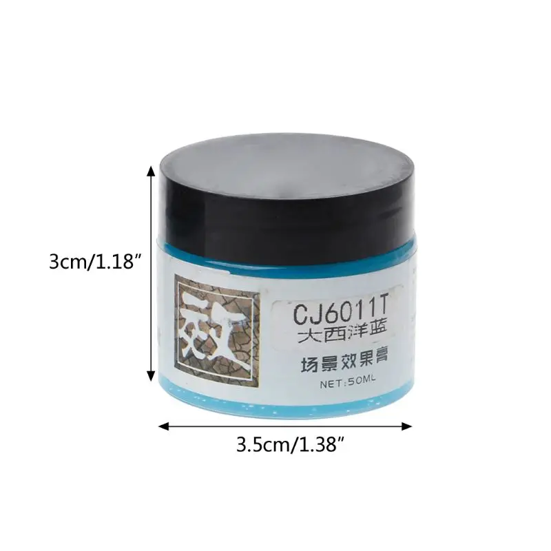 

50ML Ocean Lake Realistic Wave Rushing Waters Micro Landscape Resin Art Craft