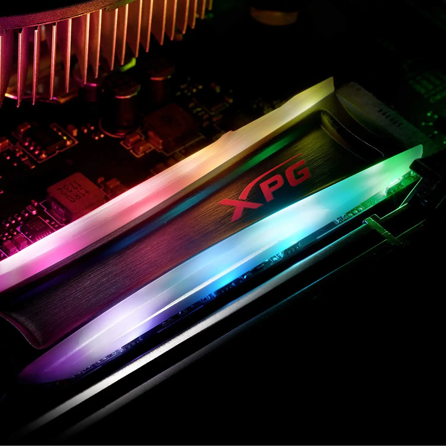 ADATA XPG S40G 512 ГБ 256 1 ТБ RGB 3D NAND PCIe Gen3x4 NVMe 3 M.2 2280 внутренний SSD | Компьютеры и офис