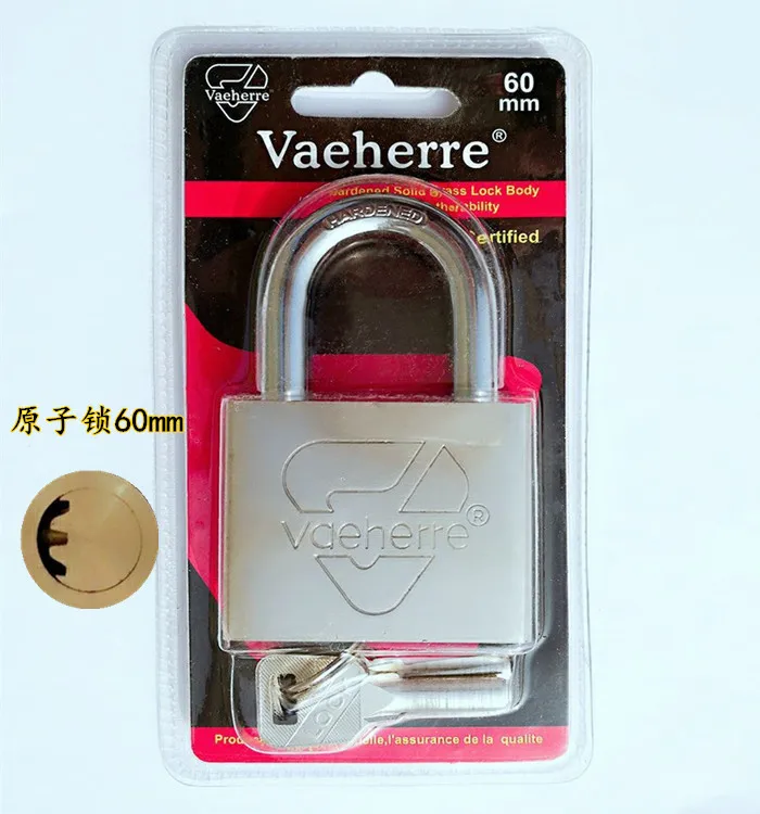 1 шт. замок для дверного шкафчика навес багажа + 3 клавиши атомный ключ медный