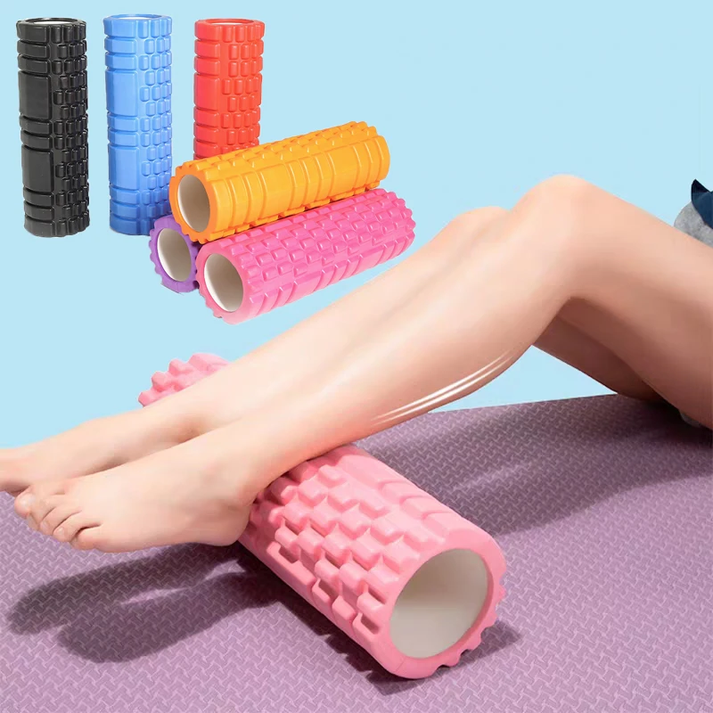 Foam Roller Blocks Column Training Fitness Pilates Gym Massage Grid Trigger Point Therapy Physio Exercise Column