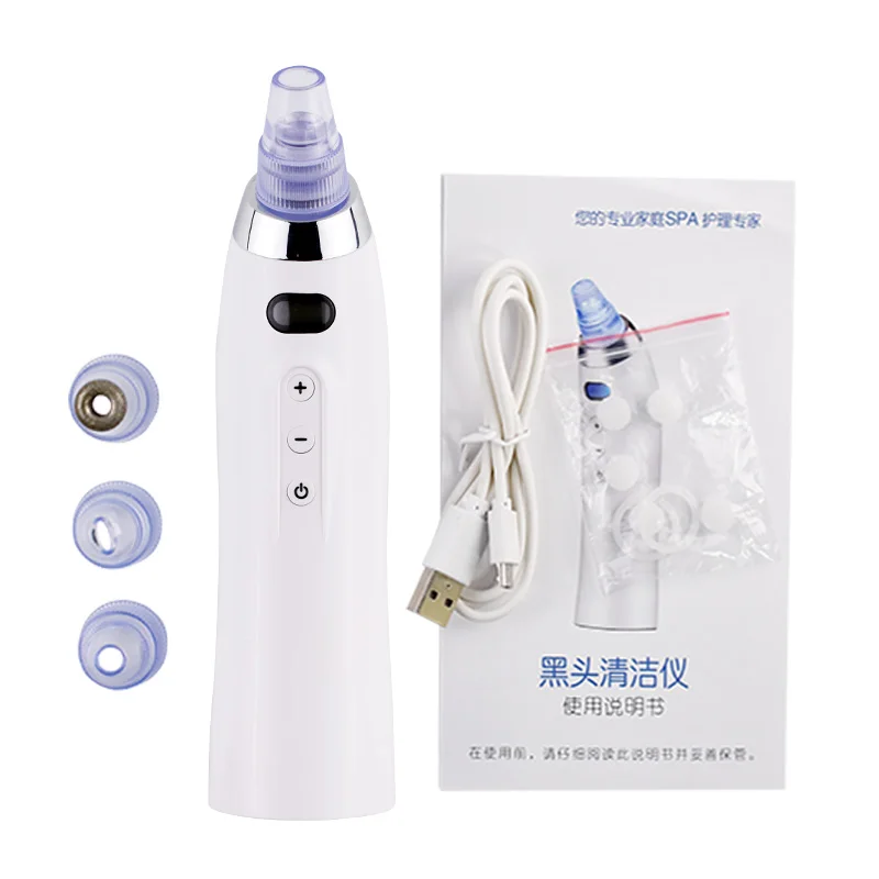 Cleaner Blackheads Face Vacuum Pore Electric Acne Pores Clean Exfoliating Cleansing Facial Instrument Improve Aging Skin | Красота и