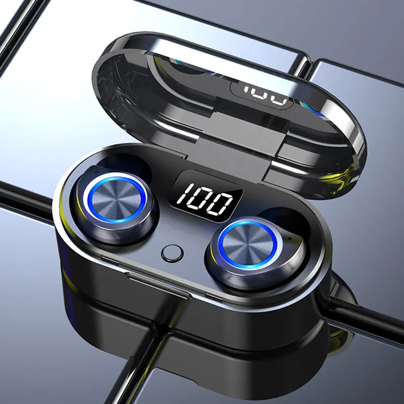 TWS Bluetooth наушники Беспроводные стереонаушники Спортивные водонепроницаемые