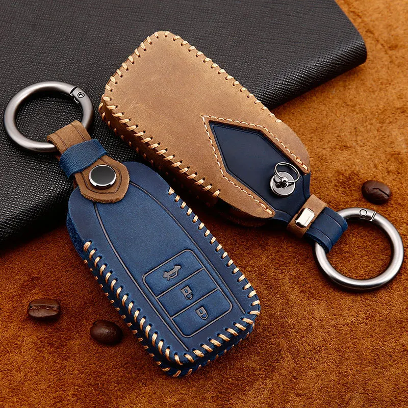 

Кожаный чехол для автомобильных ключей, чехол для Acura MDX NSX RDX ILX RLX TLX CDX, защитный чехол для ключей, защитные аксессуары для автомобиля