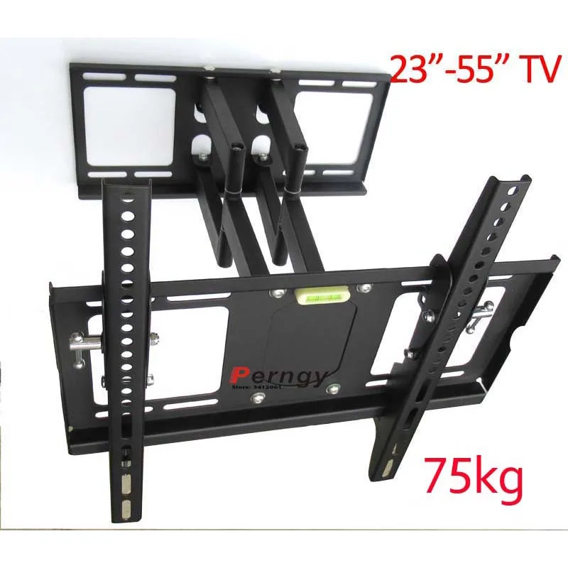 

DL-D-106SH 23"-55" 50" VESA 400X400 75kg full motion 6 arm adjustable arm tv wall mounted bracket wall movable arm lcd holder