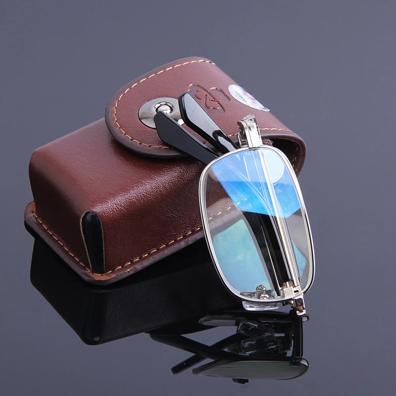 Складной мужской светильник очки для чтения против синего цвета пожилых людей с