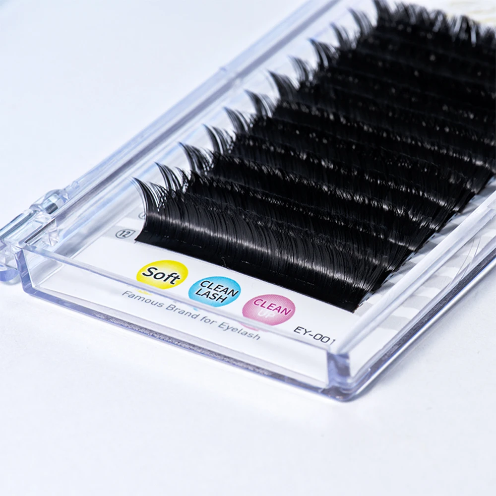 Ресницы для наращивания ресниц Yelix V образной формы мягкие легкие веерообразные