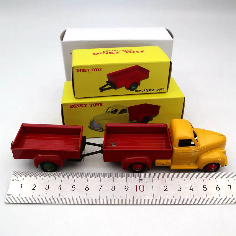 Набор игрушек Atlas Dinky 25S 25P прицеп 2 колеса грузовик литые модели автомобилей