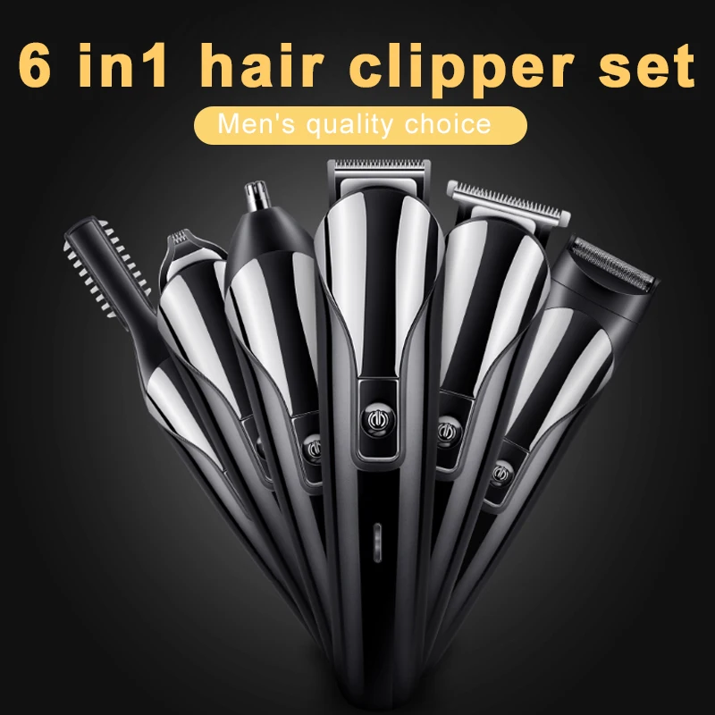 Beard Trimmer Hair Clipper Electric Shaver Razor Adjustable Wireless Waterproof Machine Men Barber Face Care Tool Men'S Fashion | Бытовая