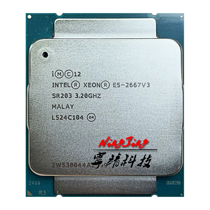 Процессор Intel Xeon E5-2667V3 E5 2667v3 2667 v3 3 2 ГГц Восьмиядерный шестнадцати четырехпоточный