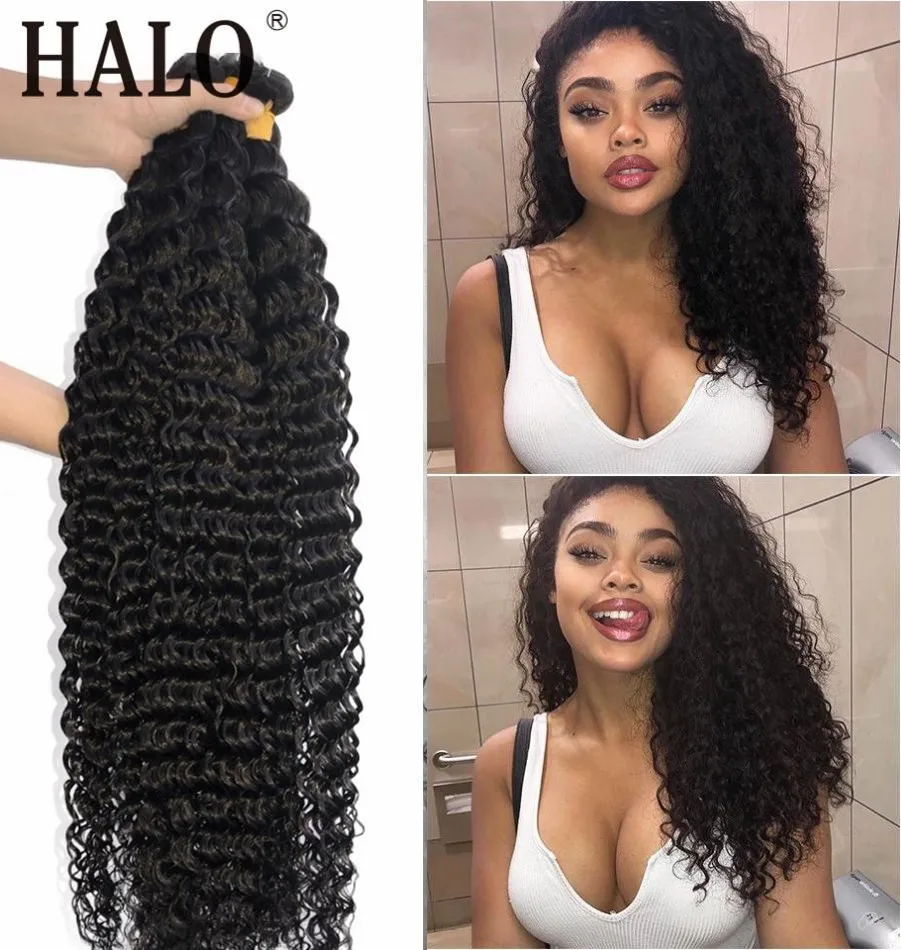 Бразильские волосы волнистые пряди волос глубокая волна 1 3 4 пучок 26 28 30 дюйма