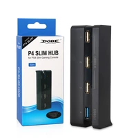 4 ports ps4 slim extend usb adapter for play station 4 slim game console usb hub 3 0 high speed 2 0 usb port for playstation 4