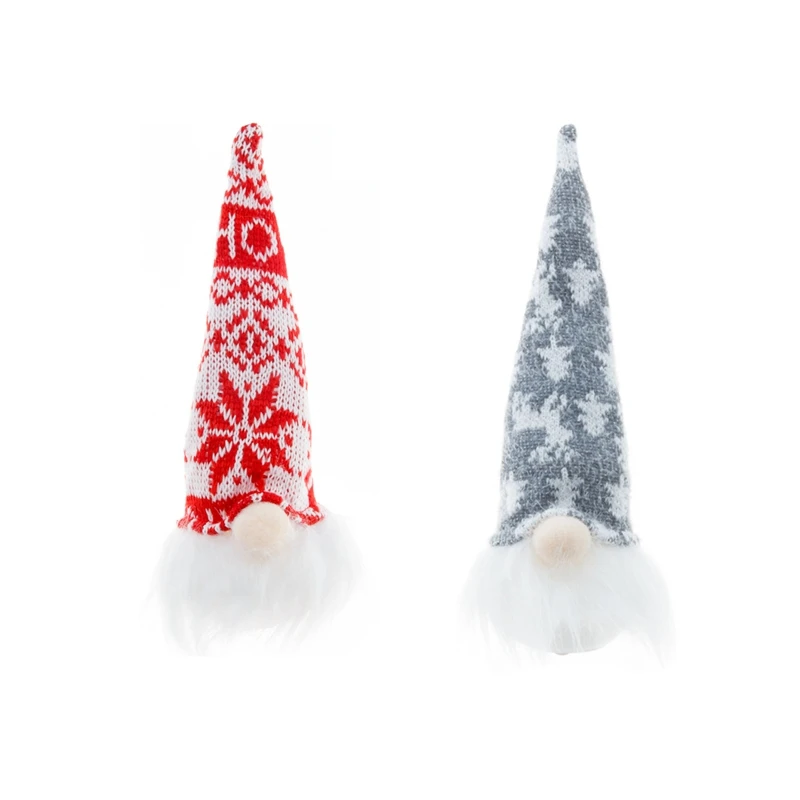 

Gnomes Christmas Decorations with LED Light- Glowing Plush Gnome Doll Christmas Ornaments Lights- Christmas Tree Decor