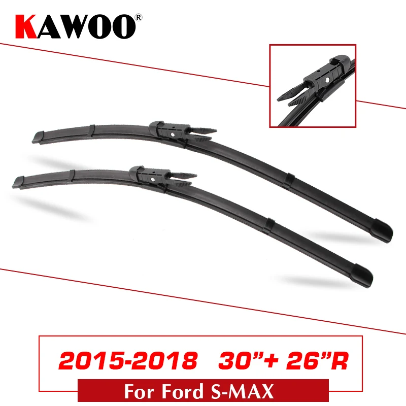 2015-2018 3026R KAWOO для Ford для S-MAX автомобиля Elantra Accent Tucson Windcreen дворники 2006 2007 2008 2009 2010 2011 2012 2013 - Цвет: 2015-2018 3026R