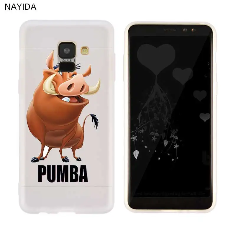 photo is 3D mode 1 Крышка чехол для телефона для samsung Galaxy A10 A30 A40 A50 A60 A70 A80 A90 A6 A8 A9 A7 A5 плюс с героями из мультфильмов; с изображением короля льва - Цвет: photo is 3D mode 1