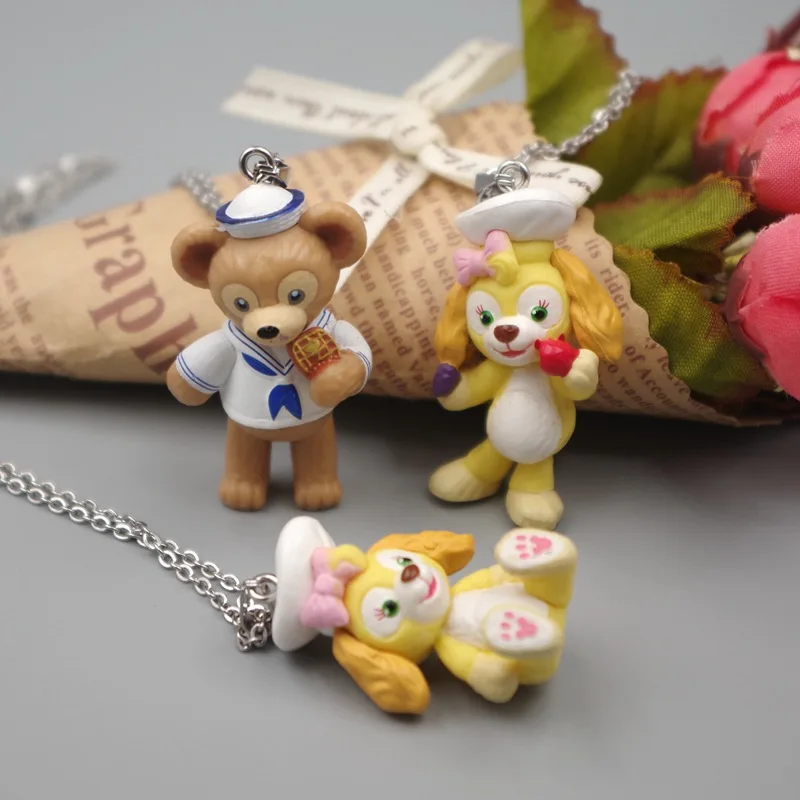 

Ins Versatile Simple Navy Sailor-Duffy Pendant Anime Keychain Accesorios Necklace Figure Doll Model Ornaments Wholesale
