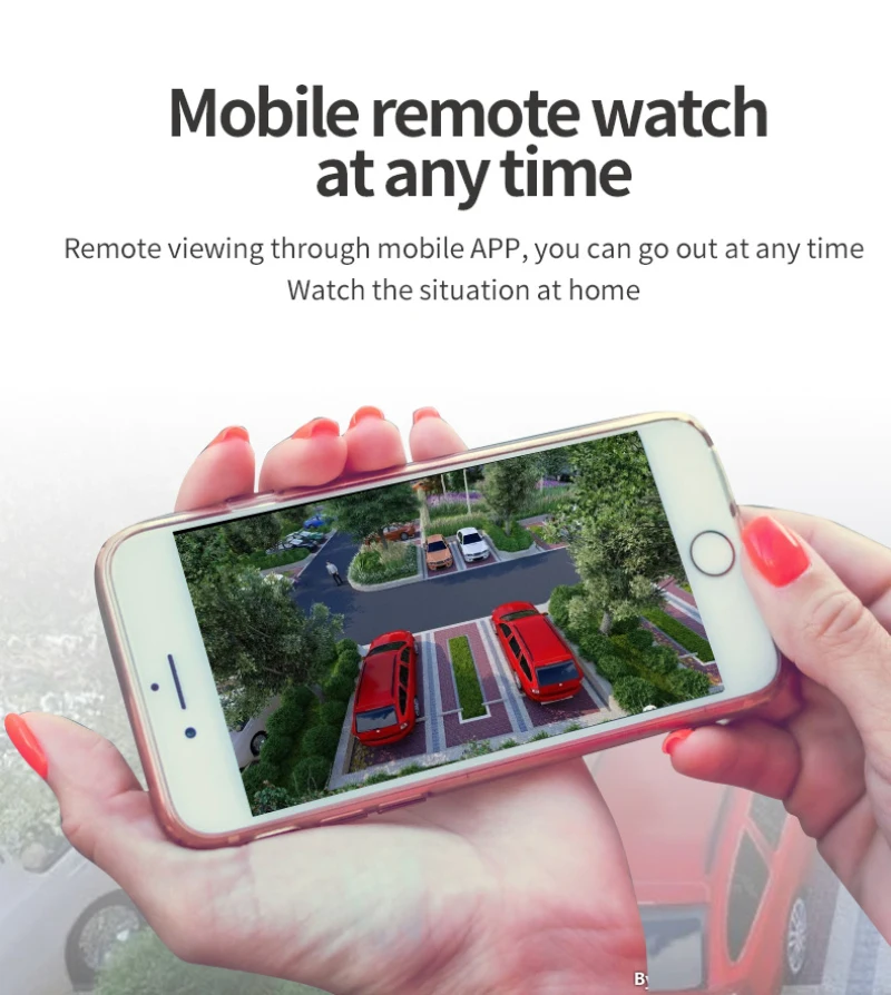 IP-Камера уличная Водонепроницаемая с датчиком движения и функцией ночного