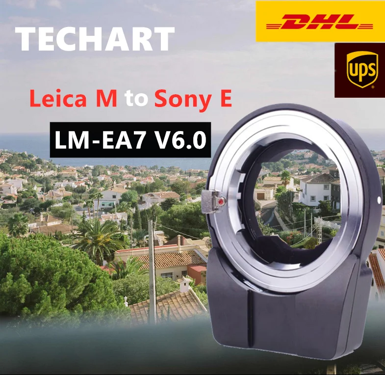

TECHART LM-EA7 AF адаптер объектива Автофокус переходник для Leica M Камера объектив Sony NEX A7RII A6300 A9 A7SII Камера