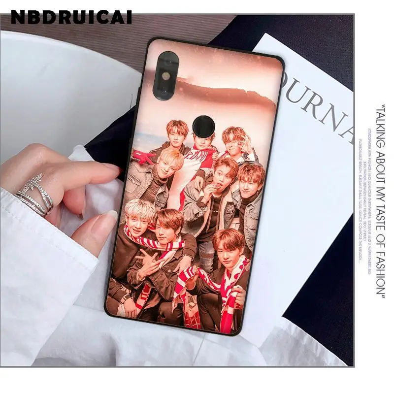 

NBDRUICAI Stray Kids High Quality Silicone Phone Case for Xiaomi 8 9 se 5X Redmi 6pro 6A 4X 7 5plus note 5 7 6pro