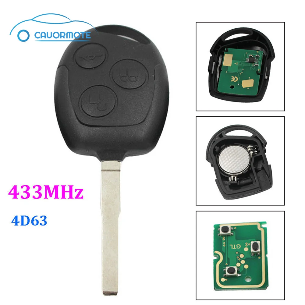 

Ключ дистанционного управления для FORD FOCUS 2005, 2006, 2007, 2008, 2009, 2010, 2011, 2011, 2012, FIESTA, 4D63