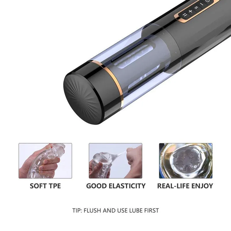 Умный Мужской мастурбатор с автоматическим вращением и голосовым управлением