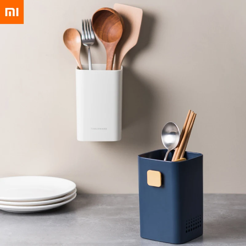 Настенная подставка для палочек xiaomi mijia корзина еды с защитой от влаги контейнер