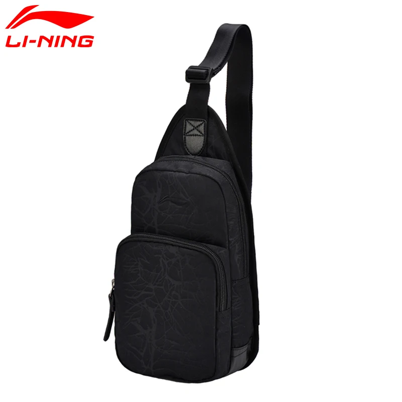 Li Ning унисекс городская Спортивная нагрудная посылка полиэстер Классическая сумка для бега li ning спортивная с