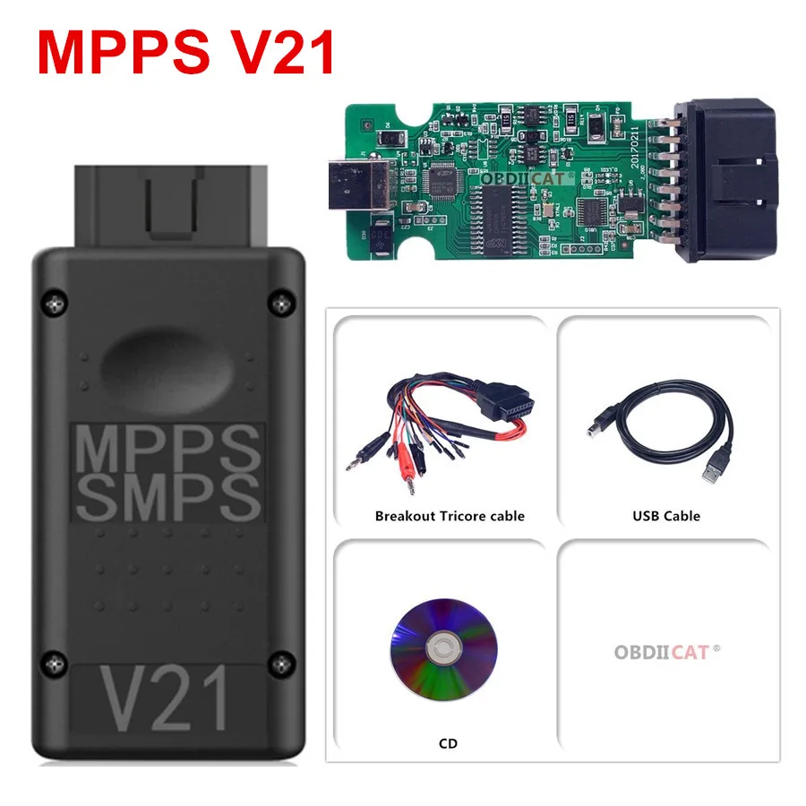 10 шт. MPPS V21 V18 V16Auto ECU чип тюнинг автомобиля/Авто Интерфейс многоязычный OBDII чтение и