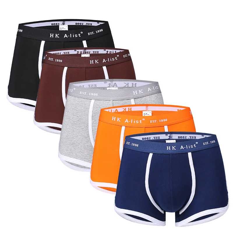 

Explosion Hot Underwear Men Cotton Boxer Homme Brand Underpants Male Panties Breathbale Shorts U Convex Pouch Plus SizeS-5XL