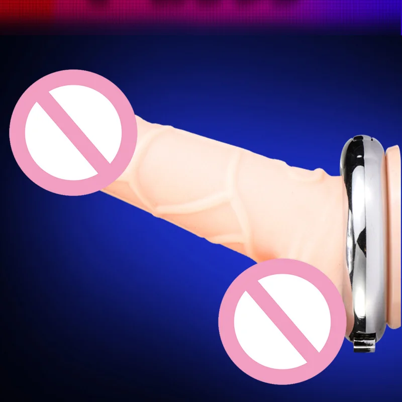 Регулируемый размер металлическое кольцо для мужского пениса Упражнение