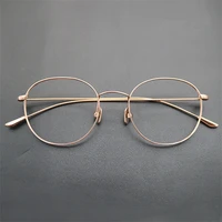 round titanium glasses for women retro eyeglasses frames myopia prescription men blue blocking ultralight gafas oculos de grau