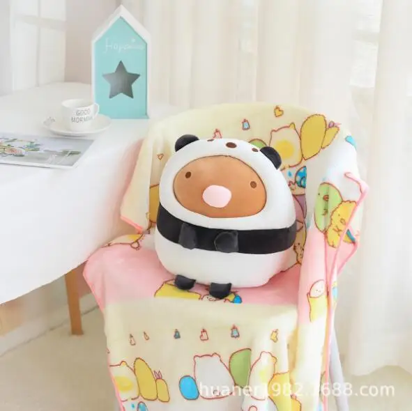 Мультяшная японская анимационная кукла sumikko gurashi угловая био-Подушка с одеялом