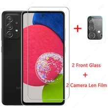 2Pcs For Samsung Galaxy A52s 5G Glass for Samsung Galaxy A52s A12 Nacho A22 A32 A52 A72 M32 Tempered Glass Film Screen Protector