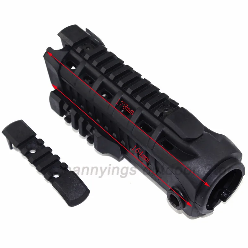Охота M16 M4 Handguard Command Arms rail M4S1 тактическая стрельба страйкбол 7 дюймов Пикатинни