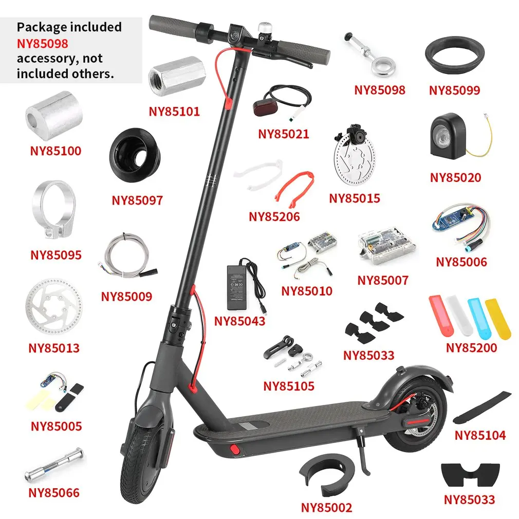 

2021 NEW Electric Buckle Scooter Shaft Locking Alloy steel Pull ring screw Set Tools Protection Durable new