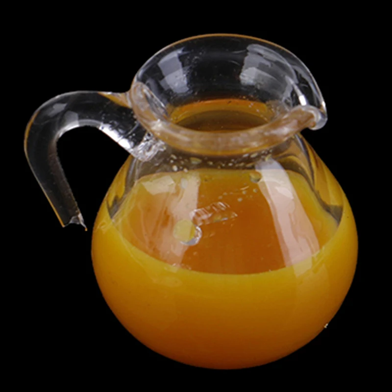 1:12 миниатюрный кукольный домик аксессуары мини кувшин для сока Набор чашек