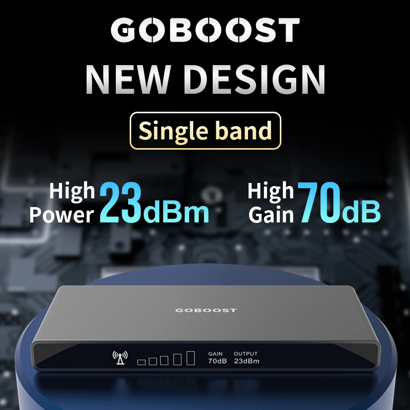Усилитель сигнала сотового телефона GOBOOST LTE 4G 1800 МГц усилитель сотовой связи