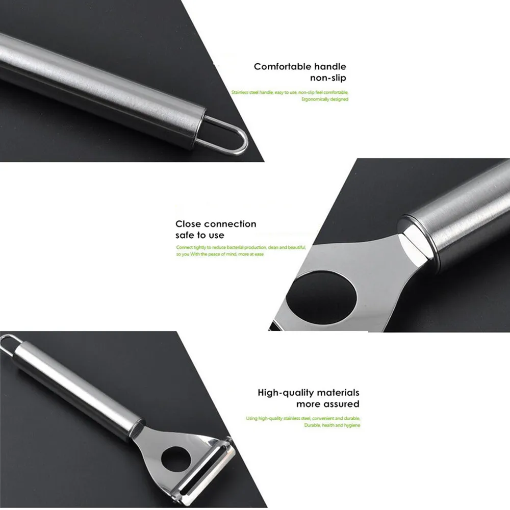 

Vegetable Fruit Potato Peeler Cutter Household Gadget Peeling Portable Home Kitchen Tools Accessories 18*5.5cm 1pcs