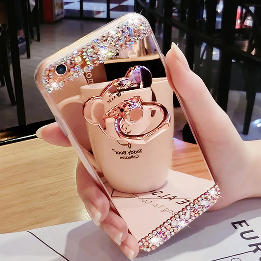 Pepmune Luxury Bling Glitter Mirror Case For Huawei P30 Pro P20 Lite Girl Shockproof Phone Cover Mate 20 Coque |
