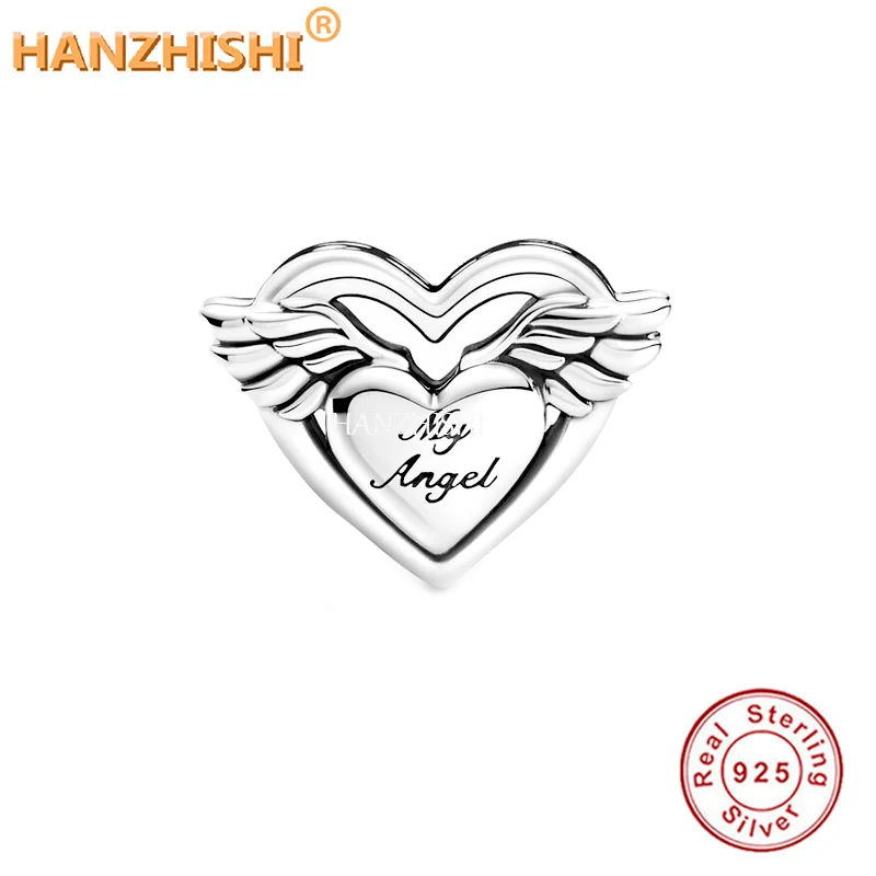 Браслет из серебра 925 пробы с шармами Мой ангел мама |