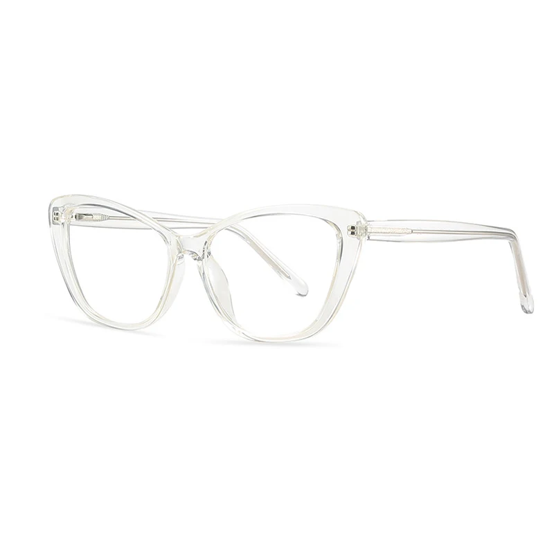 

Trends Office Anti Blue Light Cat Eye Glasses Computer Women Spectacles Vision Care Gaming Men Eyeglasses Frame TR90