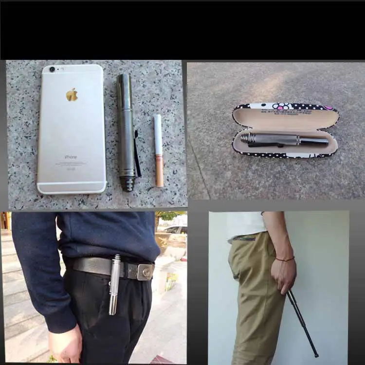 

zq Pen Mini Retractable Supplies Long Swing Short Portable Swing Pen