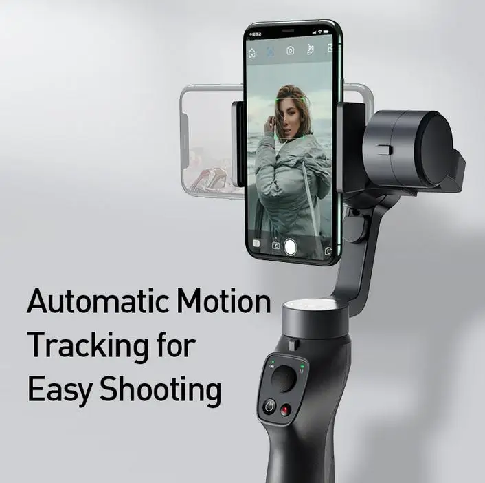 

Bluetooth-compatible Selfie Stick 3-Axis Handheld Gimbal Stabilizer Outdoor Holder w/Focus Pull Zoom for iPhone Action Camera