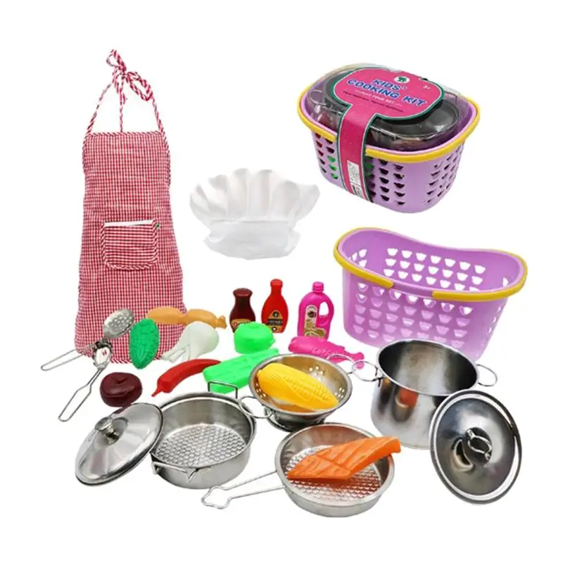 1 Набор готовки игрушечная лампа Пластиковый ролевый легкий игровой набор