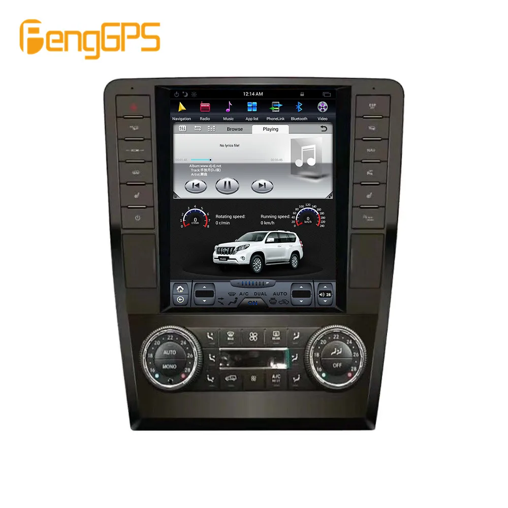 Tesla Android автомобильный мультимедийный радио без dvd-плеера для Mercedes-Benz GL ML W164 X164 2005-2011 gps навигация головное устройство аудио
