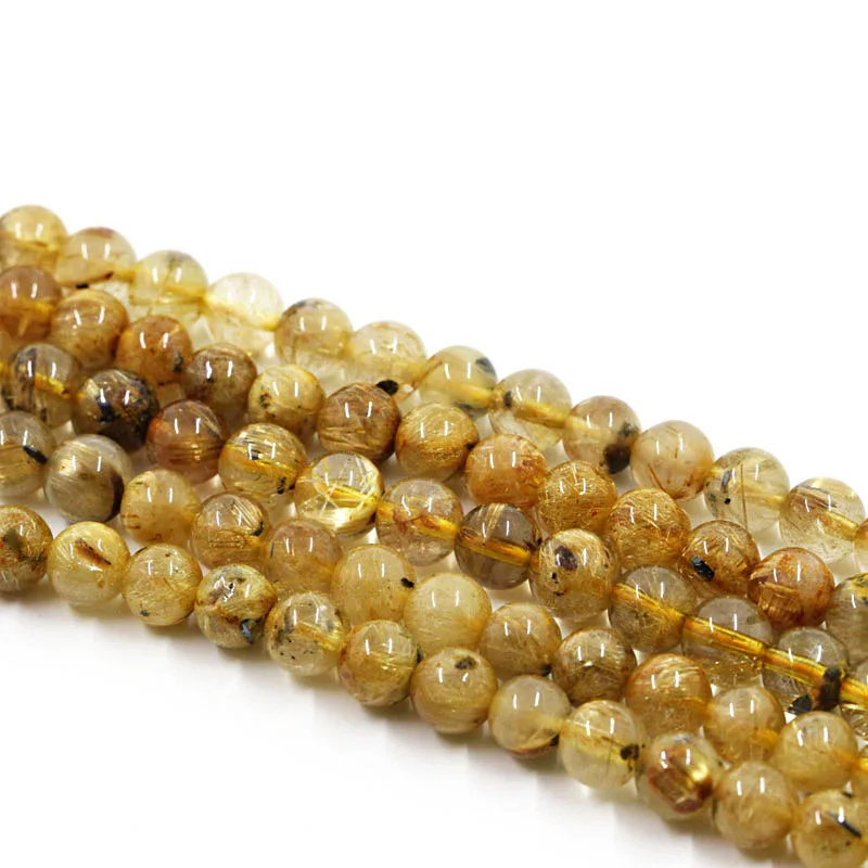 Бусины Из Натурального кварца 4/6/8 мм в полоску | Украшения и аксессуары